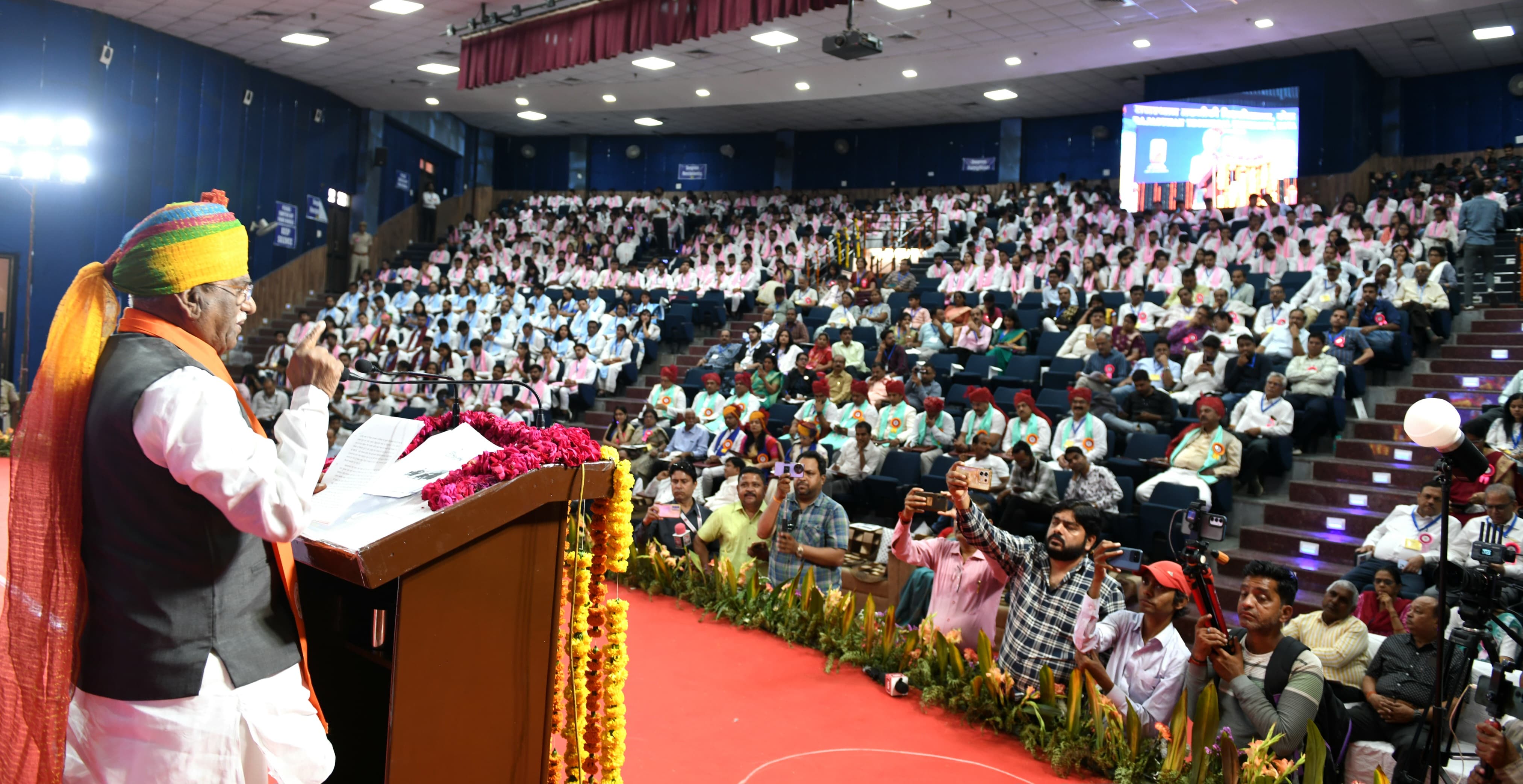 Hon'ble Governor presided over 14th convocation of RTU Kota